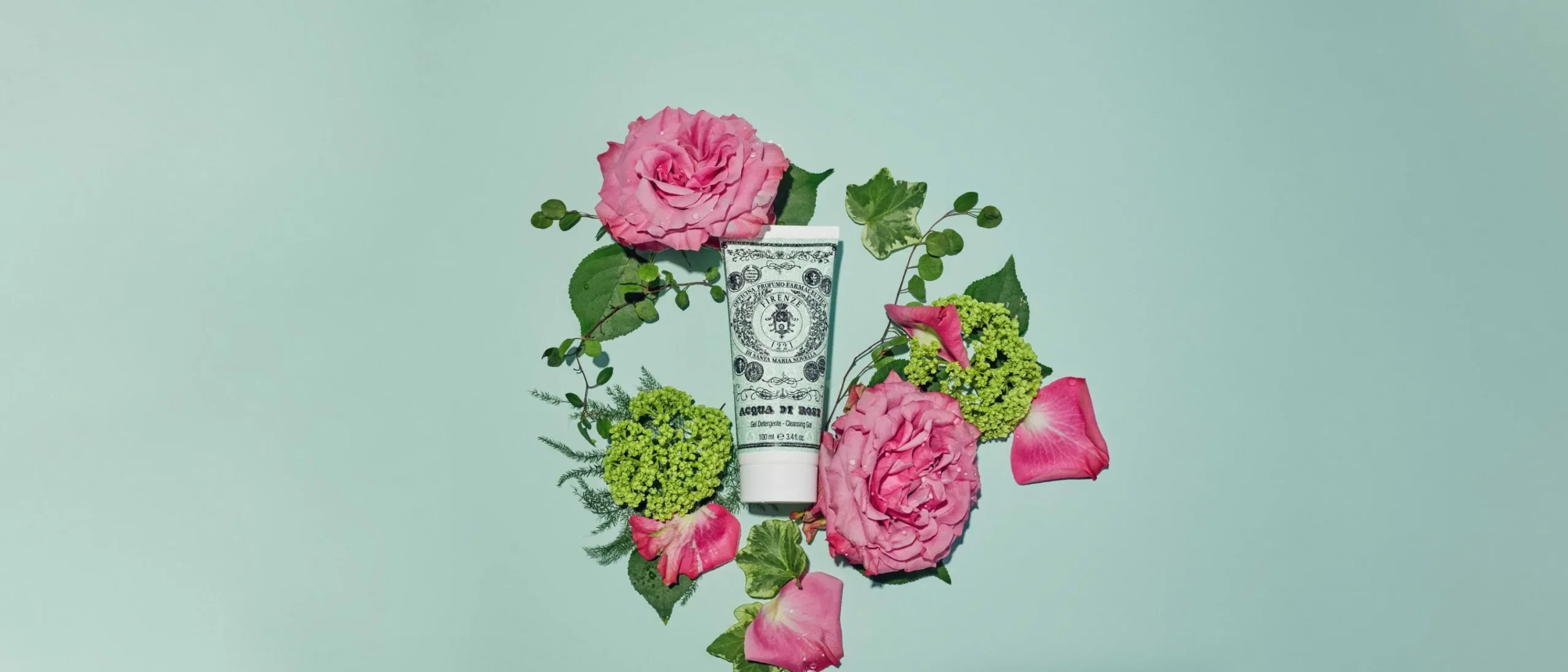 acqua_di_rose_cleansing_gel_0.webp Santa Maria Novella Toning | Purifying>Acqua di Rose Cleansing Gel