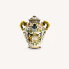 Santa Maria Novella Terracotta & Ceramic>Ceramic Vase With Square Decoration