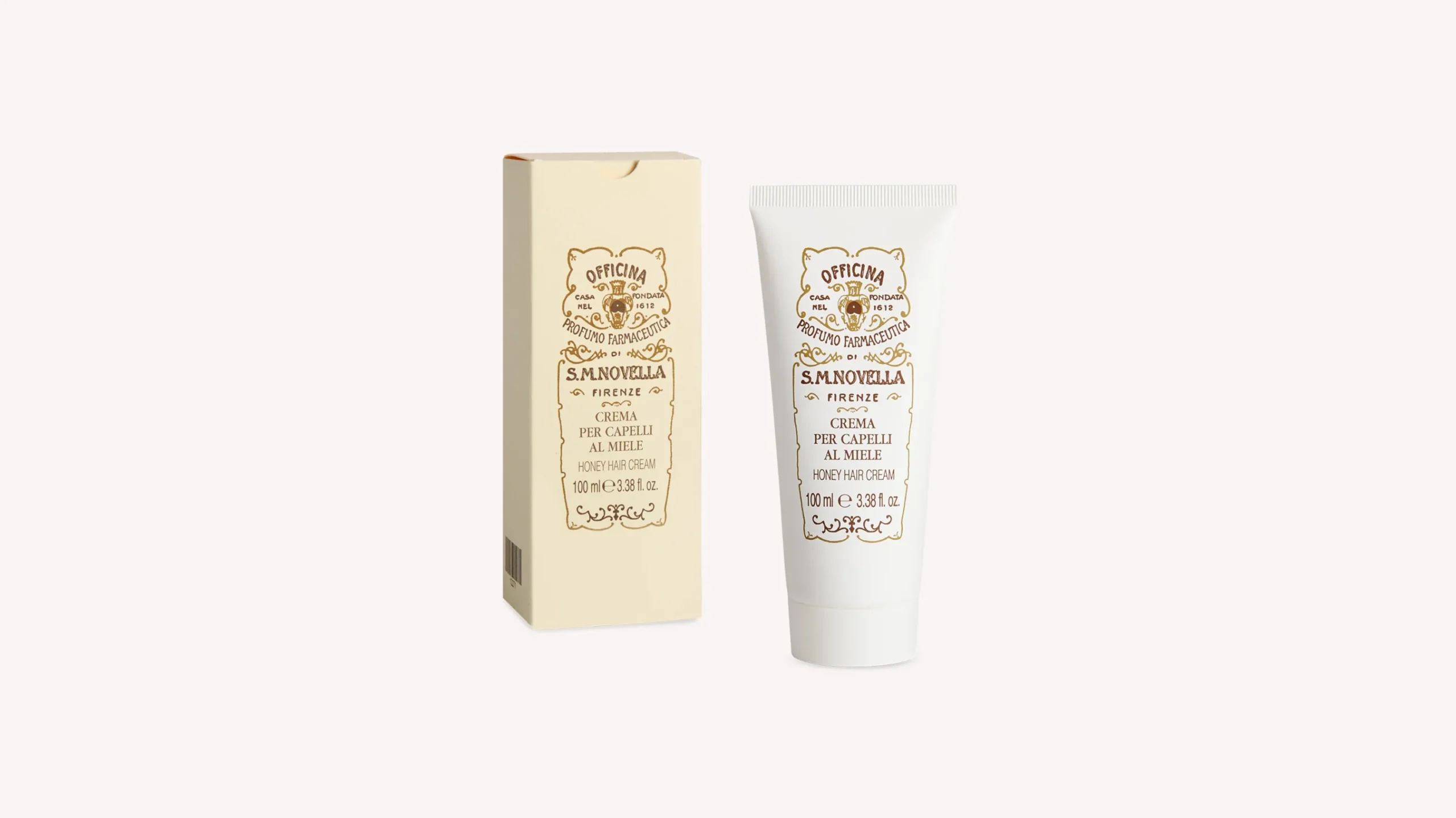 honey_cream_hair_mask_1.webp Santa Maria Novella Conditioner & Treatments>Honey Cream Hair Mask