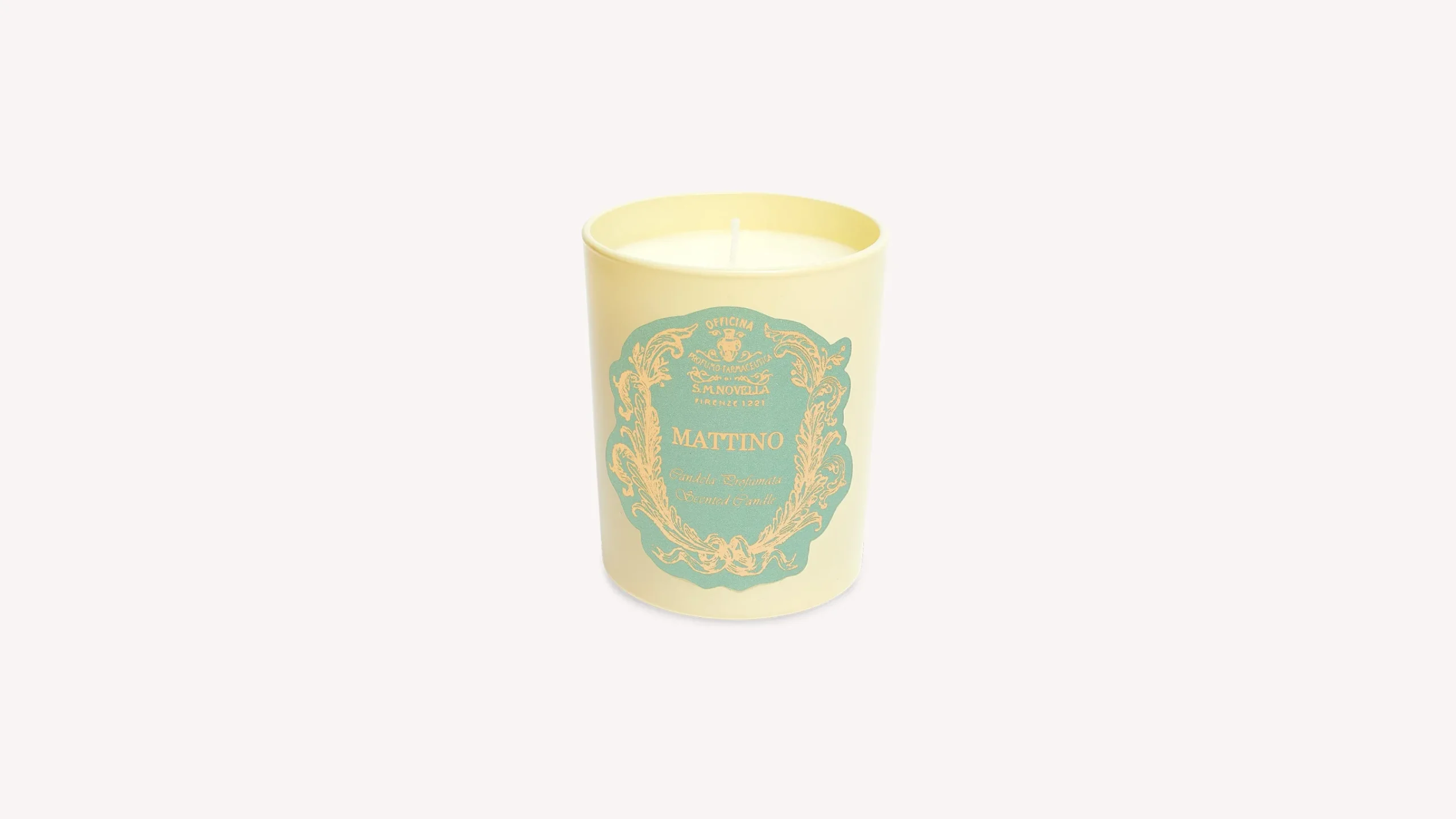mattino_scented_candle_1.webp Santa Maria Novella Glass Candles>Mattino Scented Candle