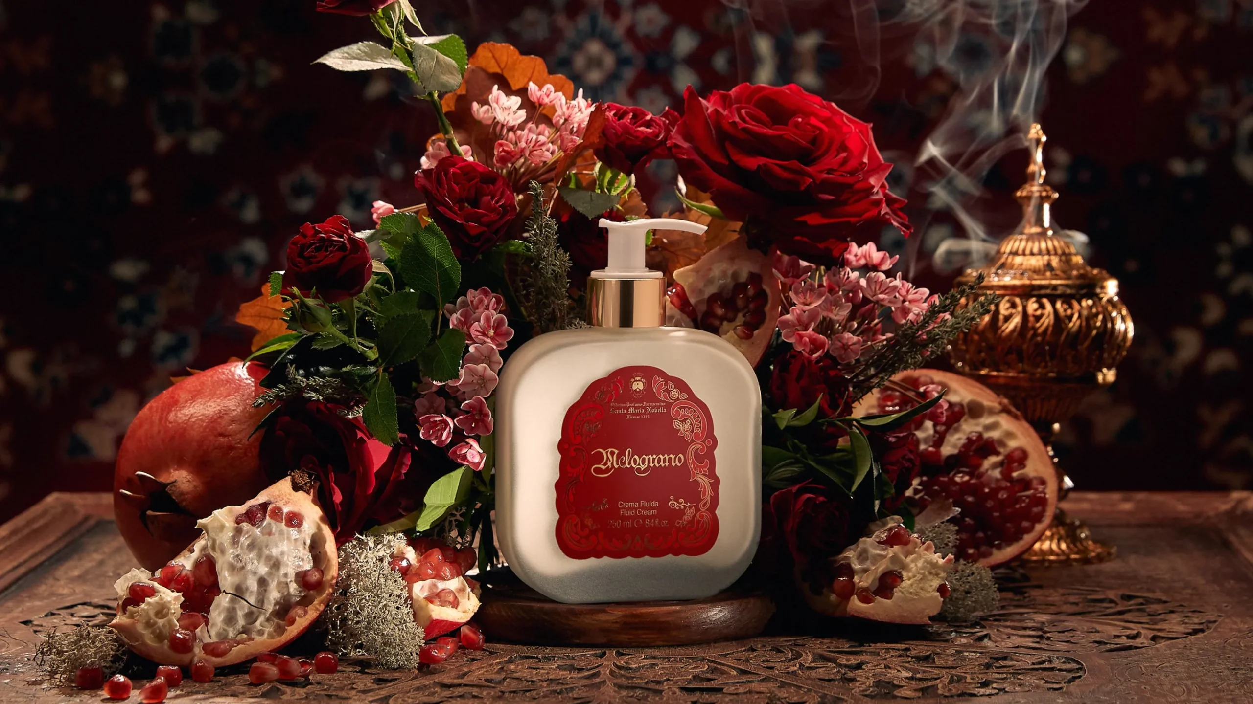melograno_fluid_body_cream_0.webp Santa Maria Novella Body Lotions>Melograno Fluid Body Cream