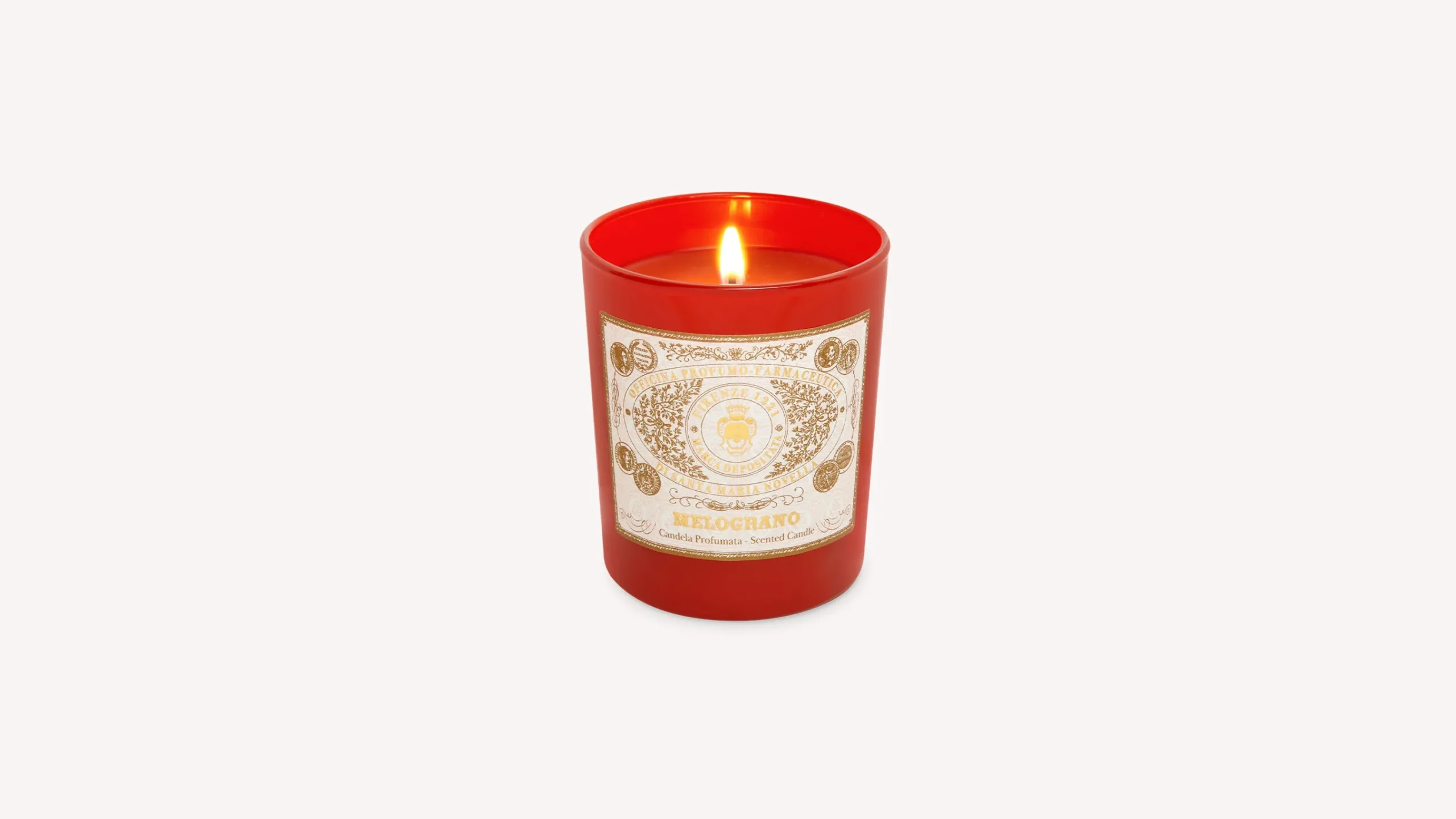 melograno_scented_candle_2.webp Santa Maria Novella Glass Candles>Melograno Scented Candle