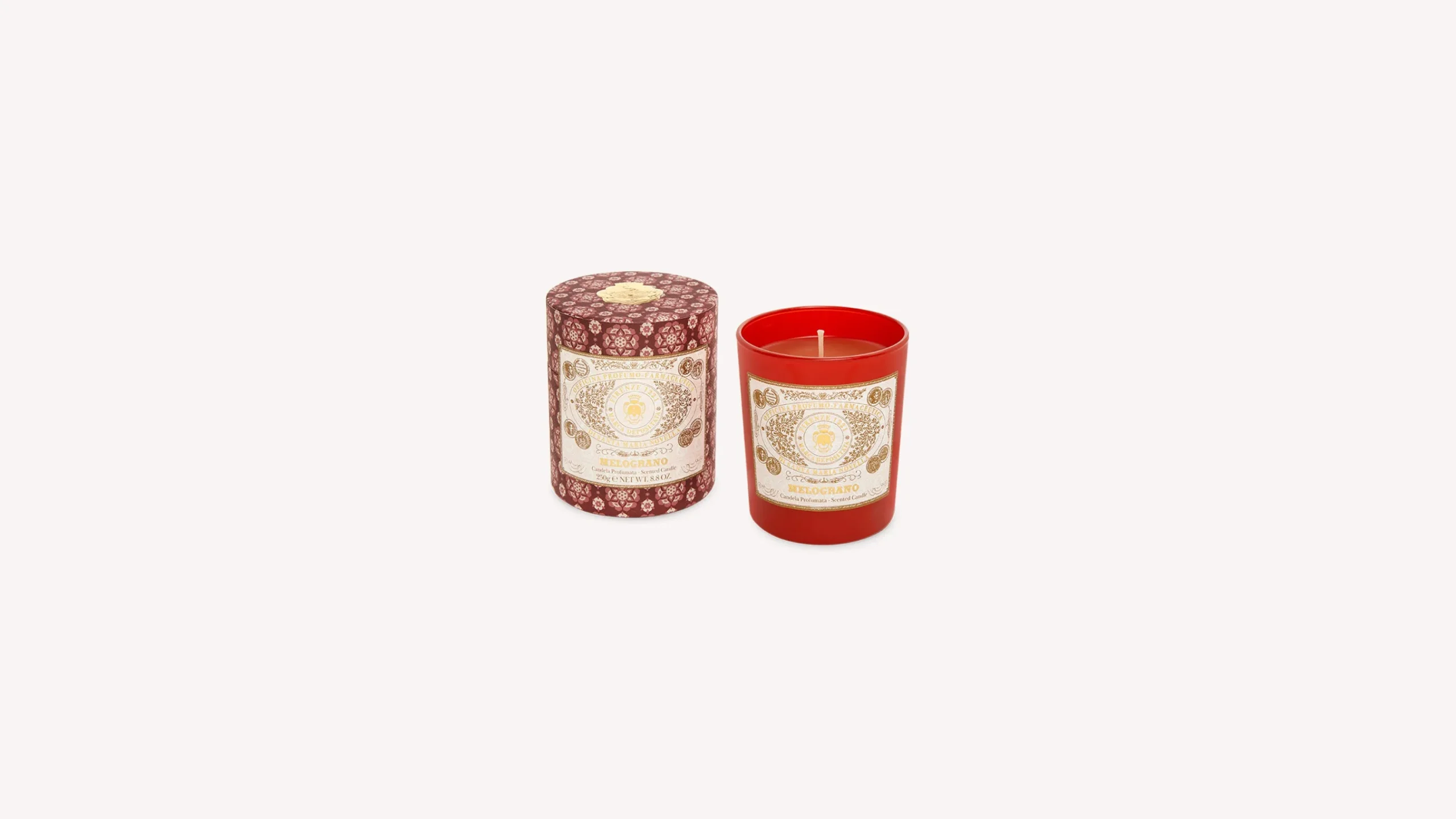 melograno_scented_candle_3.webp Santa Maria Novella Glass Candles>Melograno Scented Candle