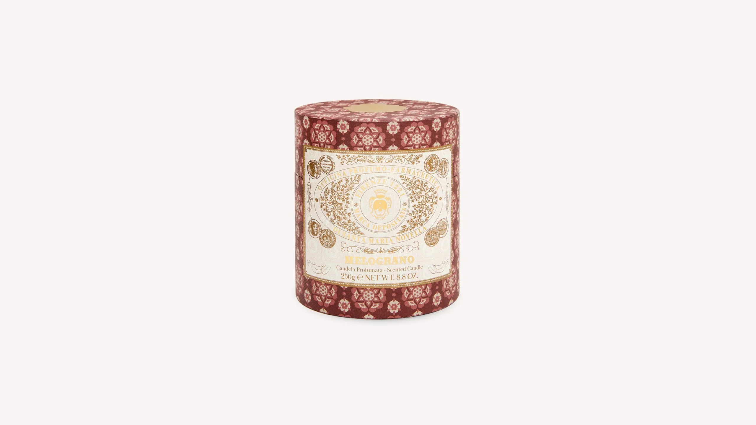 melograno_scented_candle_4.webp Santa Maria Novella Glass Candles>Melograno Scented Candle