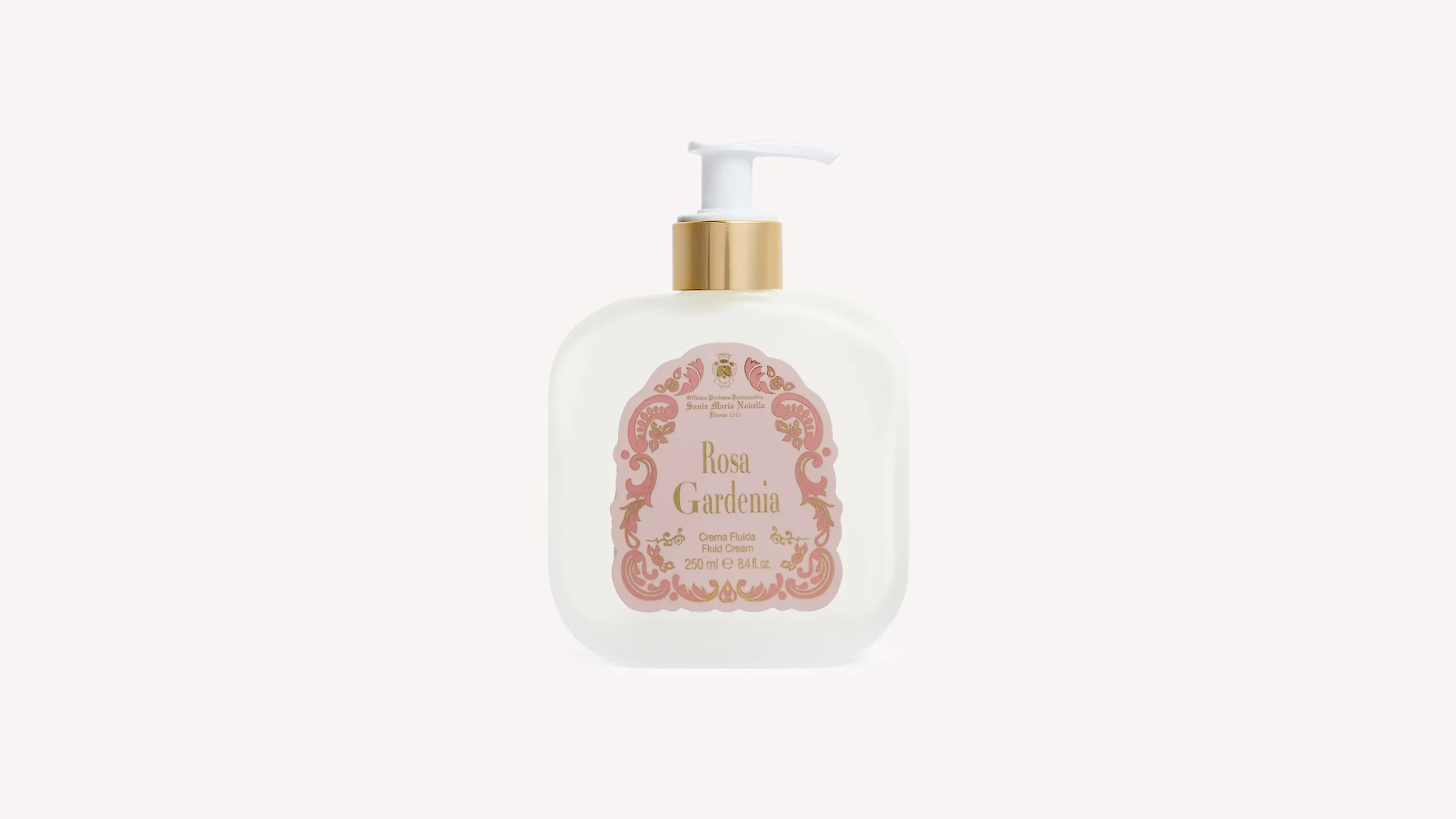 rosa_gardenia_fluid_body_cream_1.webp Santa Maria Novella Body Lotions>Rosa Gardenia Fluid Body Cream
