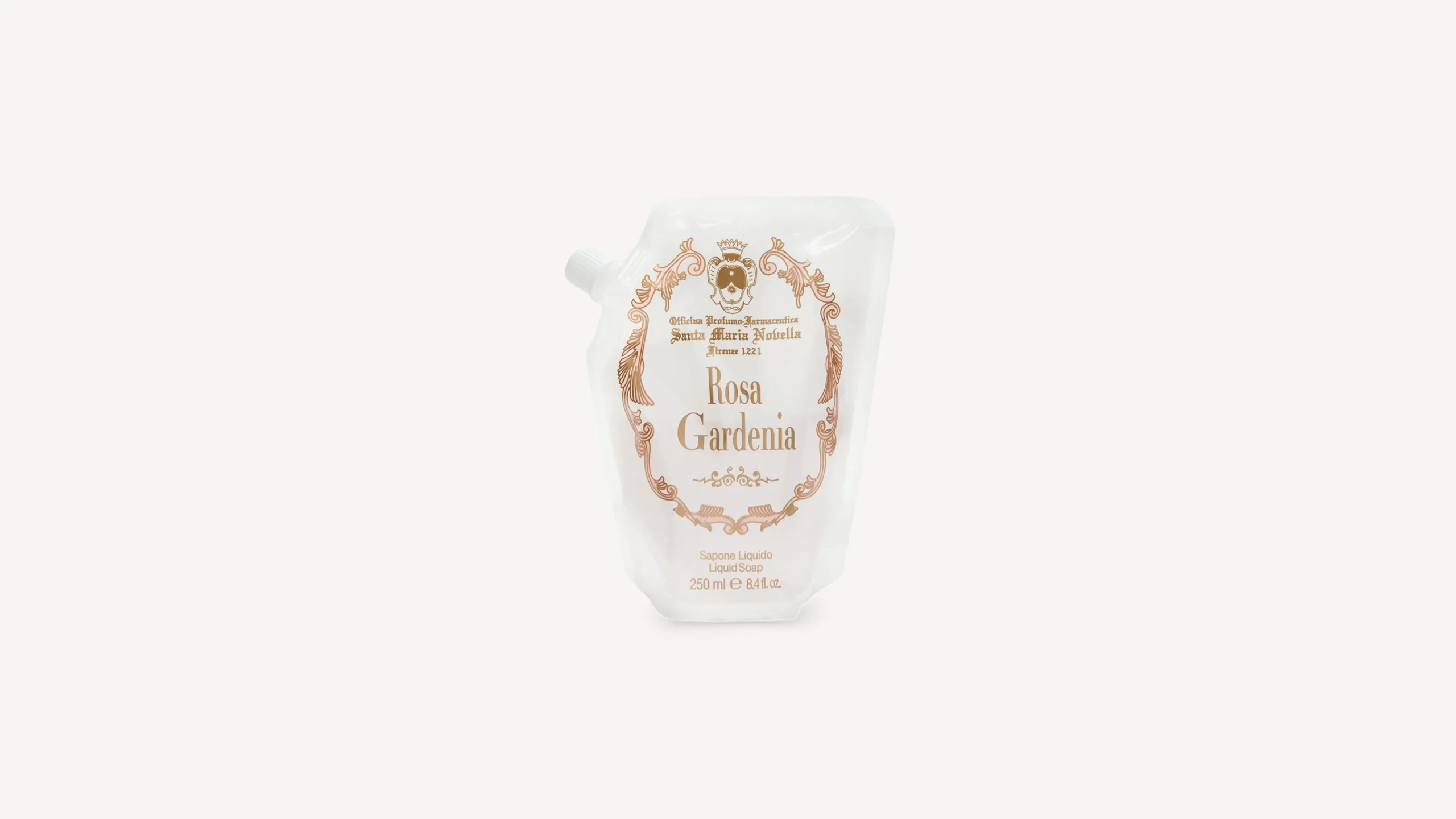 rosa_gardenia_liquid_soap__refill_0.webp Santa Maria Novella Liquid Soaps | Refills>Rosa Gardenia Liquid Soap - Refill