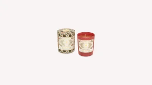 Santa Maria Novella Glass Candles>Rosa Gardenia Scented Candle