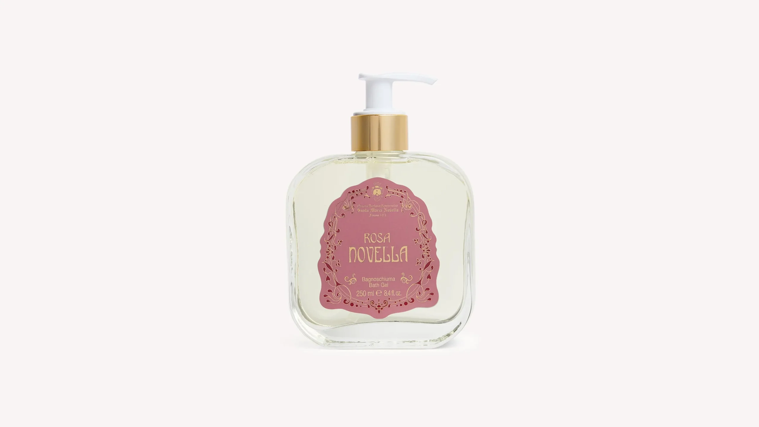 rosa_novella_bath_gel_1.webp Santa Maria Novella Bath Gels>Rosa Novella Bath Gel