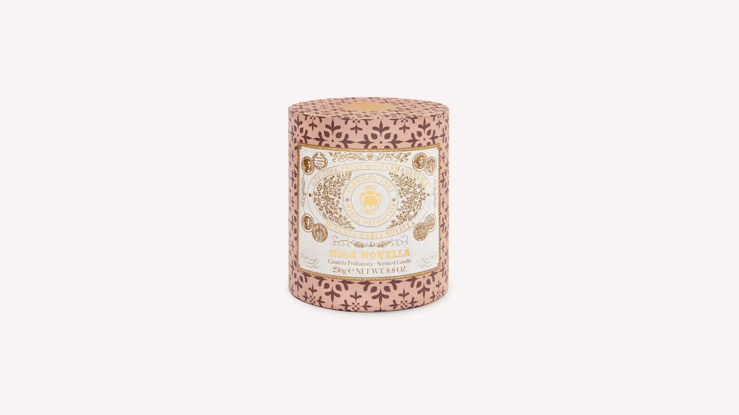rosa_novella_scented_candle_4.webp Santa Maria Novella Glass Candles>Rosa Novella Scented Candle