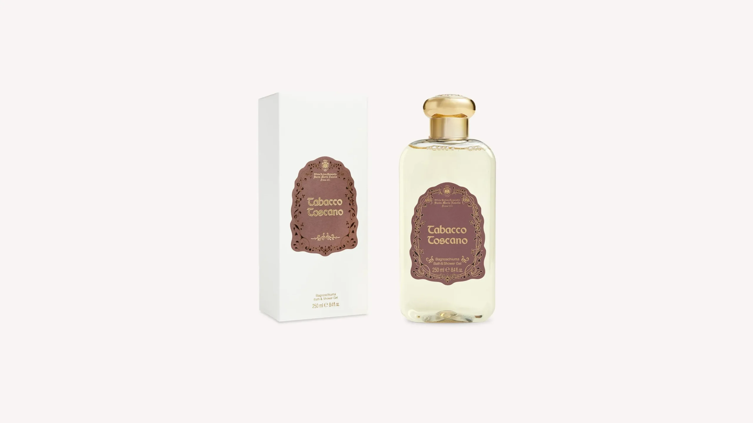 tabacco_toscano_bath_gel_1-1.webp Santa Maria Novella Bath Gels>Tabacco Toscano Bath Gel