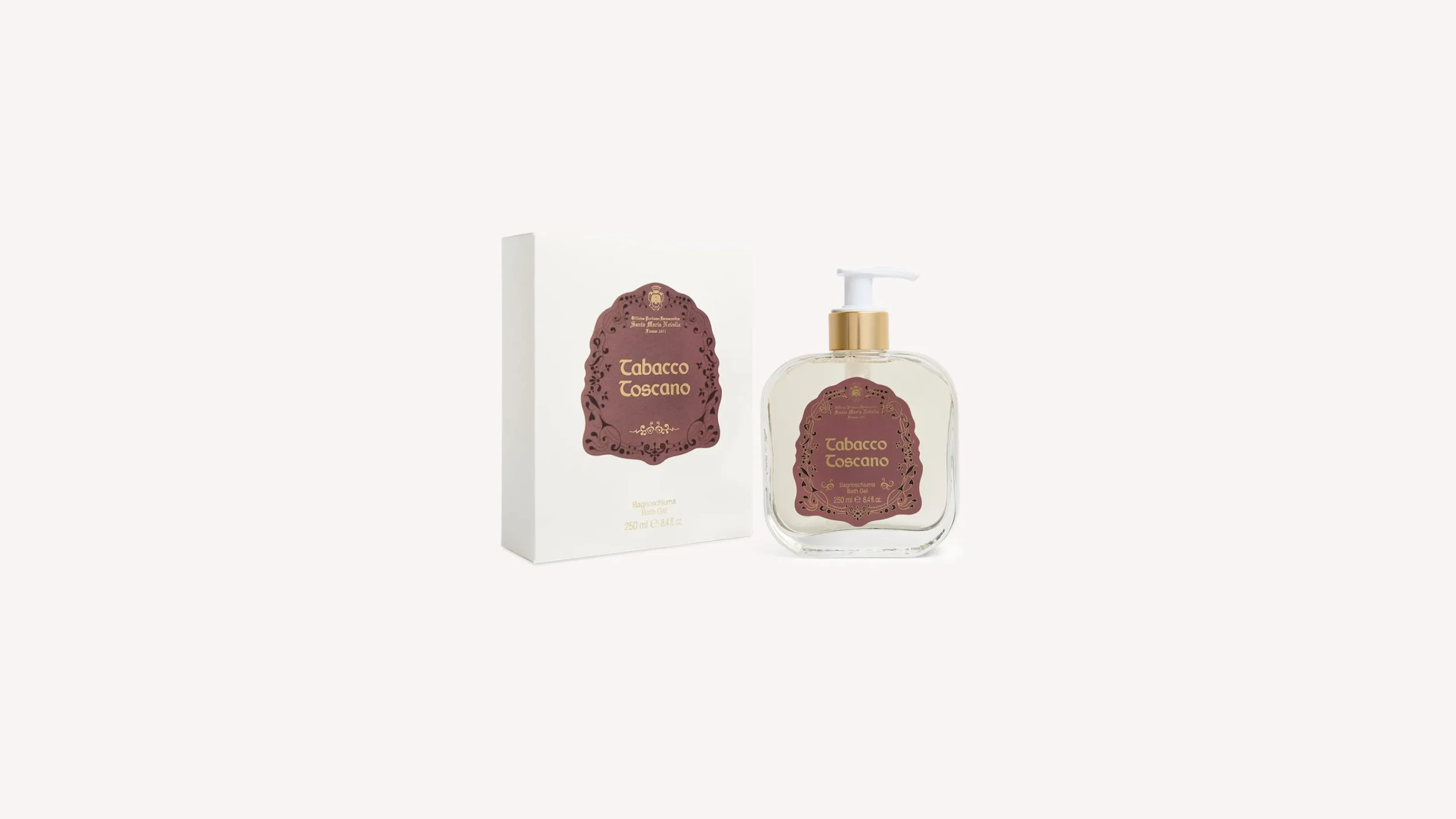 tabacco_toscano_bath_gel_2.webp Santa Maria Novella Bath Gels>Tabacco Toscano Bath Gel