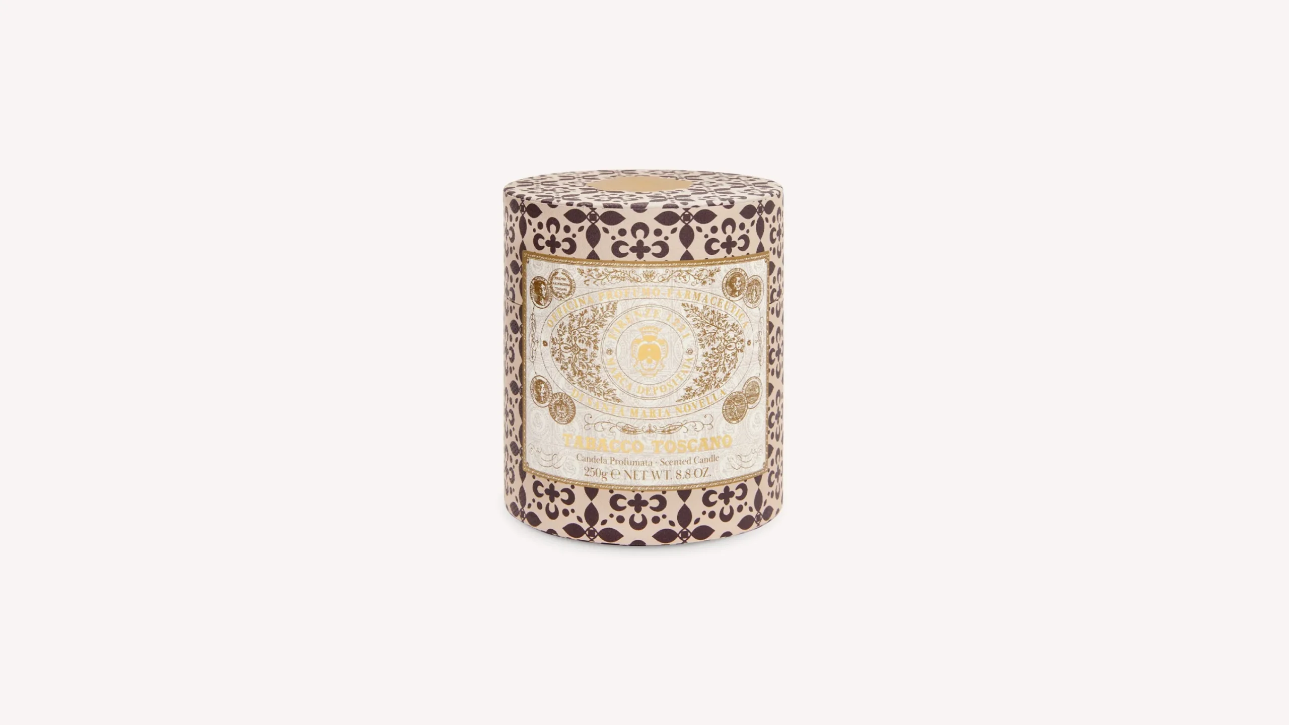 tabacco_toscano_scented_candle_4.webp Santa Maria Novella Glass Candles>Tabacco Toscano Scented Candle