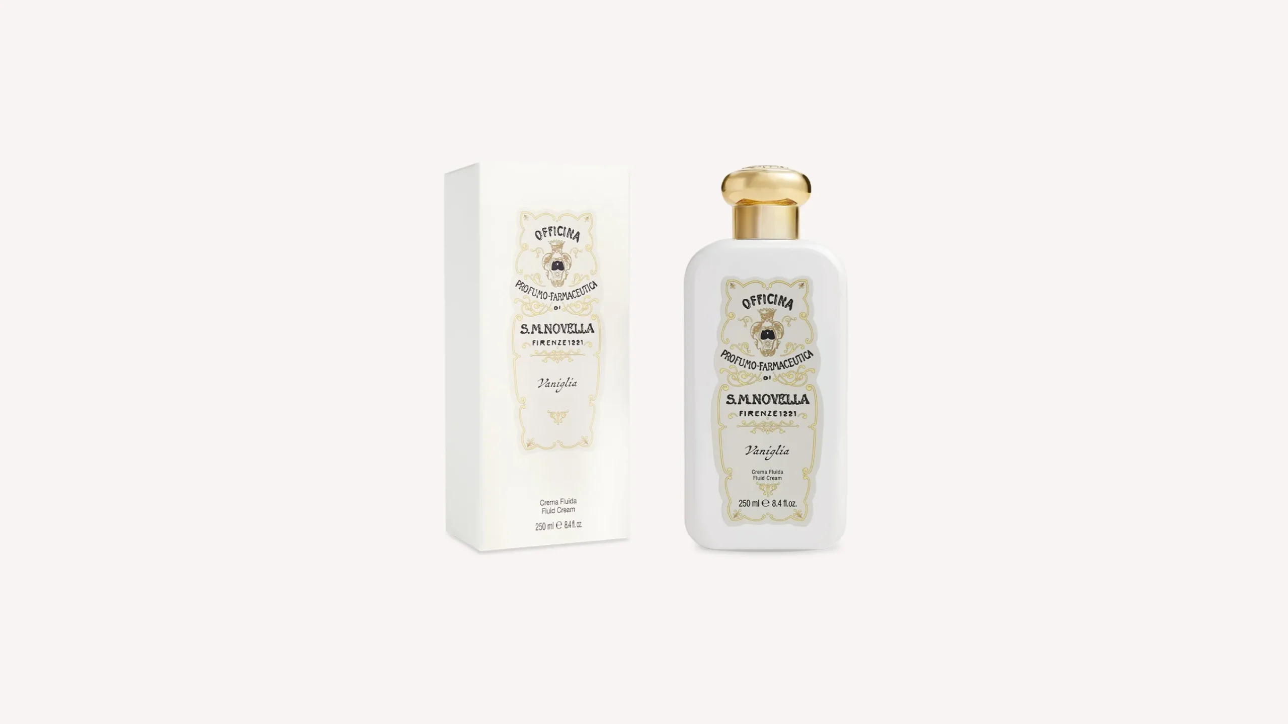 vaniglia_fluid_body_cream_1.webp Santa Maria Novella Body Lotions>Vaniglia Fluid Body Cream
